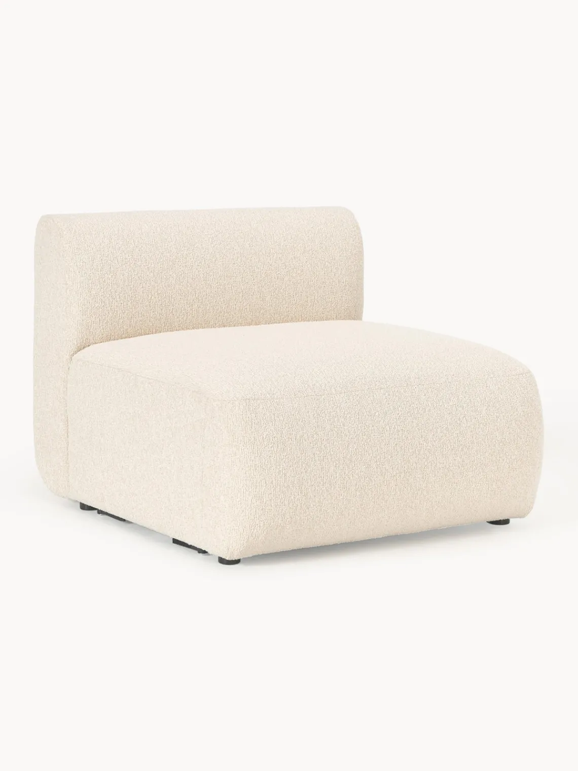 Discount Módulo central en tejido bouclé Sofia Sofás