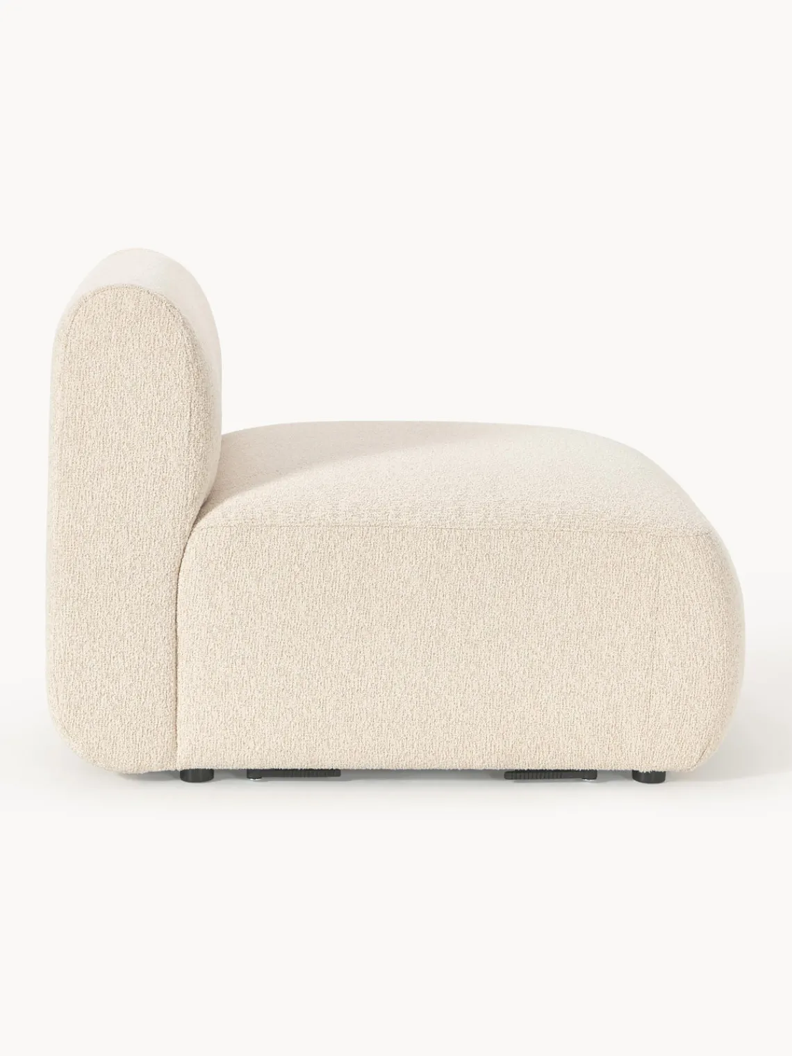 Discount Módulo central en tejido bouclé Sofia Sofás