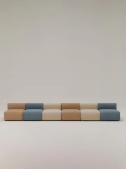 Hot Módulo central en tejido bouclé Sofia Sofás