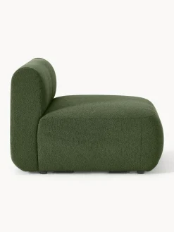 Módulo central en tejido bouclé Sofia Sofás