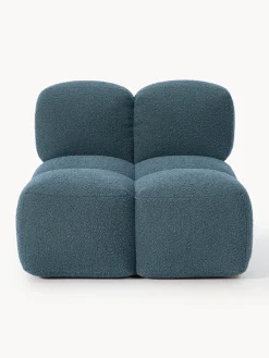 Sale Módulo central en tejido bouclé Tayla Sofás