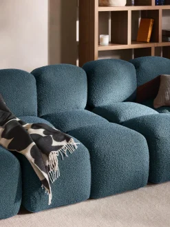 Sale Módulo central en tejido bouclé Tayla Sofás