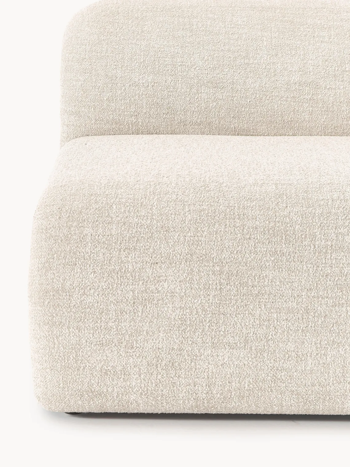 Sale Módulo central en tejido bouclé Wolke Sofás