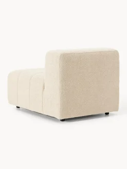 Módulo central en tejido bouclé Lena Sofás