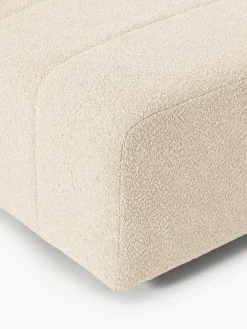 Módulo central en tejido bouclé Lena Sofás