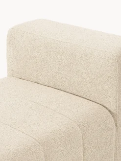 Módulo central en tejido bouclé Lena Sofás