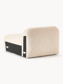 New Módulo central en tejido bouclé Wolke Sofás