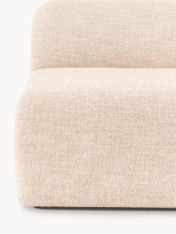 New Módulo central en tejido bouclé Wolke Sofás