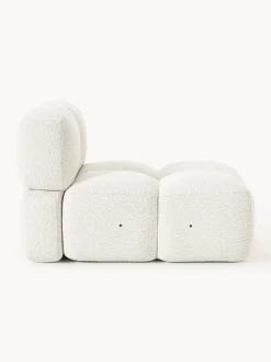 Discount Módulo central en tejido bouclé Tayla Sofás