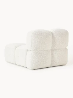 Discount Módulo central en tejido bouclé Tayla Sofás