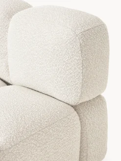 Discount Módulo central en tejido bouclé Tayla Sofás