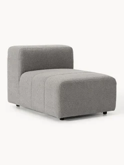 Outlet Módulo central en tejido bouclé Lena Sofás