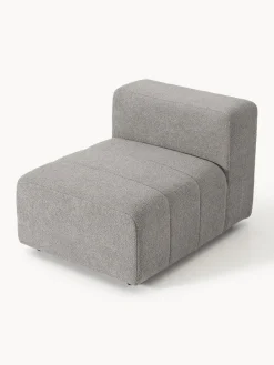 Outlet Módulo central en tejido bouclé Lena Sofás