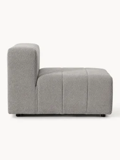 Outlet Módulo central en tejido bouclé Lena Sofás