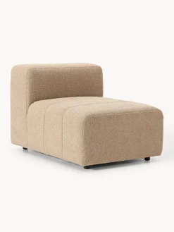 Online Módulo central en tejido bouclé Lena Sofás