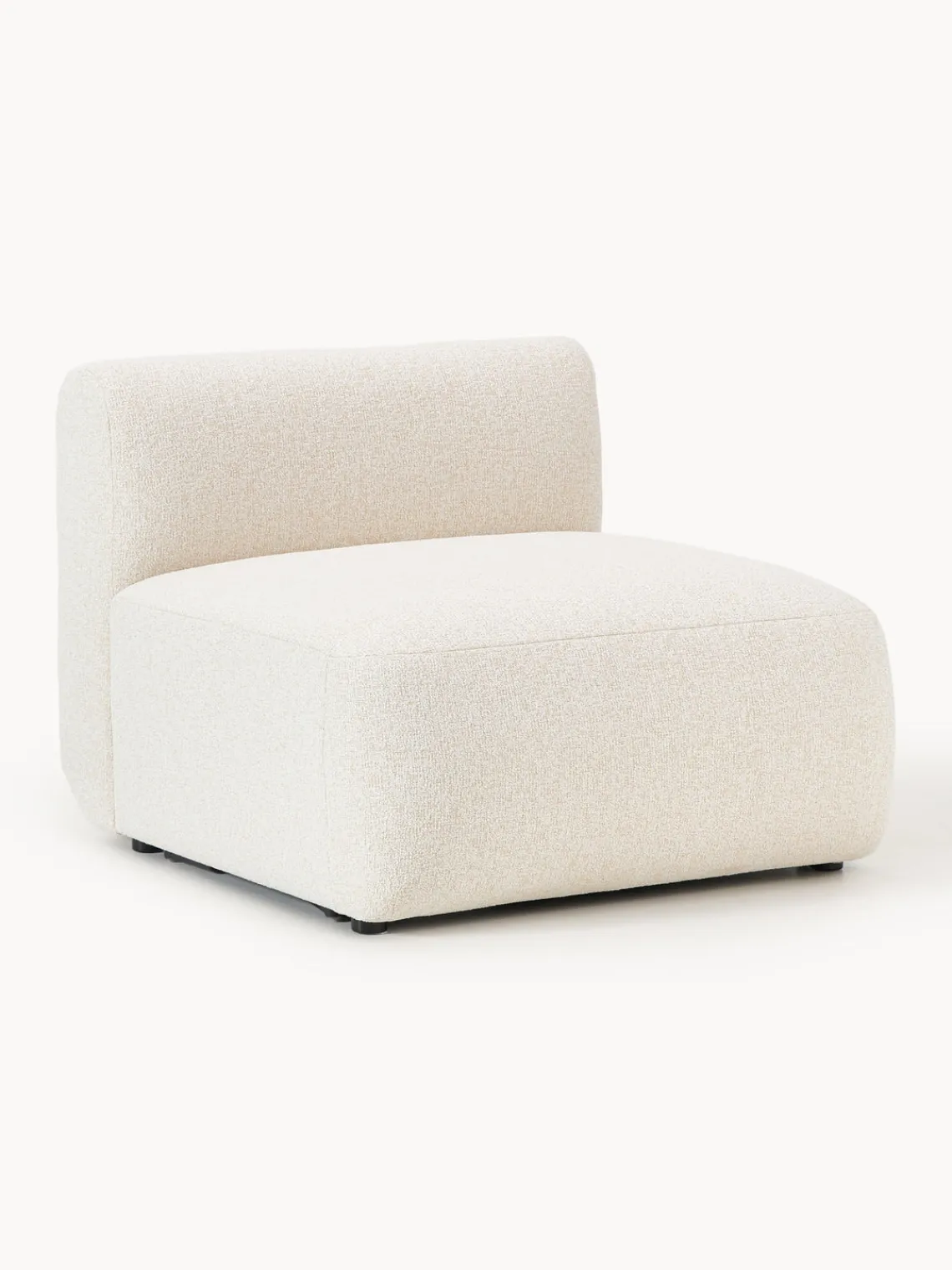 Hot Módulo central en tejido bouclé Sofia Sofás