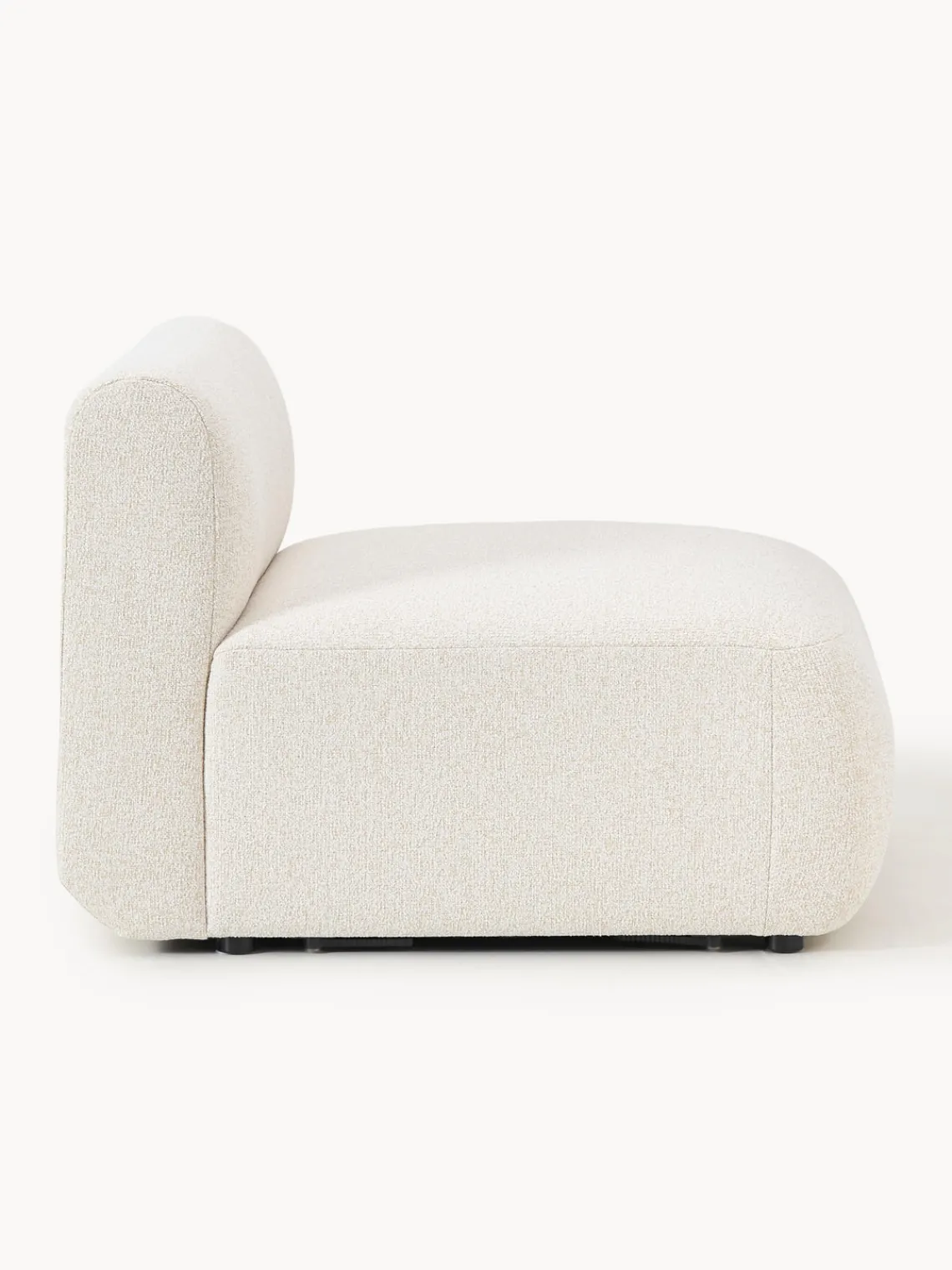 Hot Módulo central en tejido bouclé Sofia Sofás