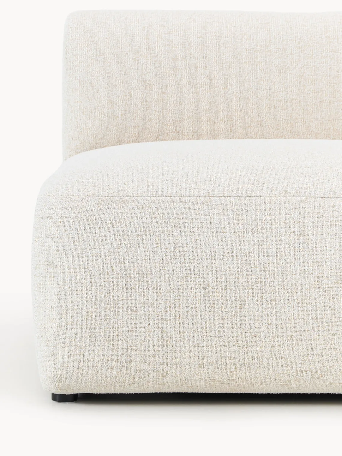 Hot Módulo central en tejido bouclé Sofia Sofás