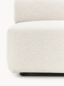 New Módulo central en tejido bouclé Anton Sofás