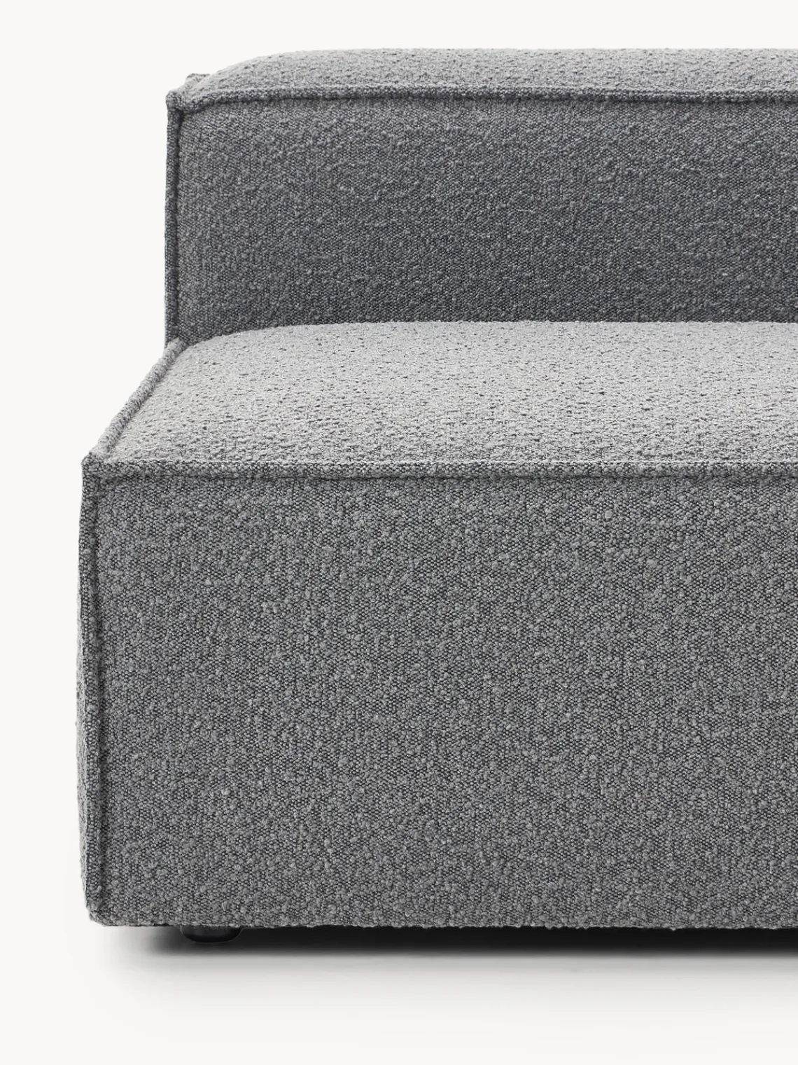 New Módulo central en tejido bouclé Lennon, diseño Crosby Studios Sofás