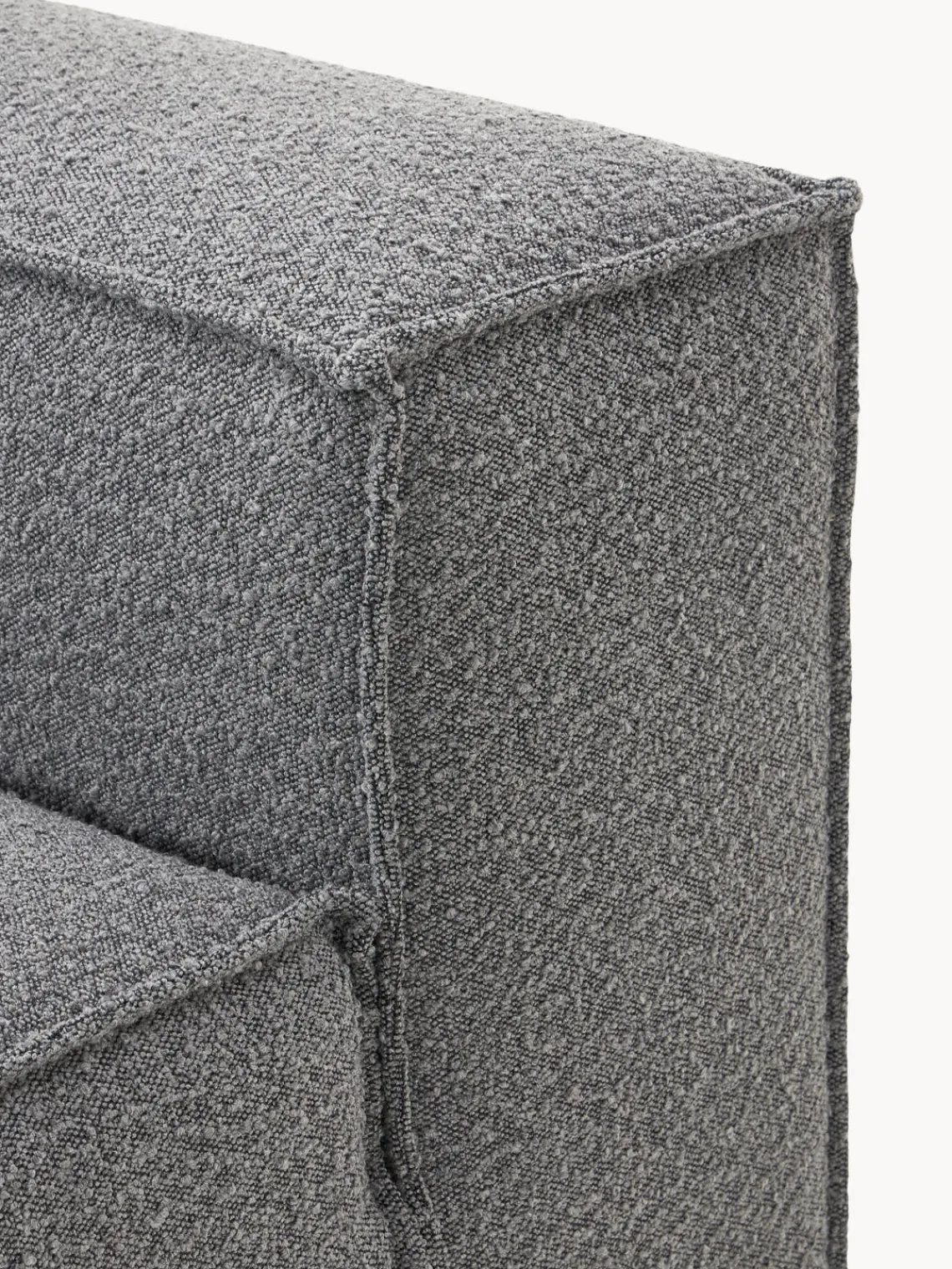 New Módulo central en tejido bouclé Lennon, diseño Crosby Studios Sofás