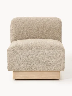 Outlet Módulo central sofá de borreguillo bouclé Natalie Sofás