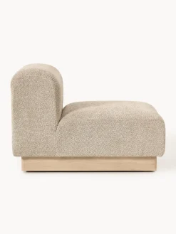 Outlet Módulo central sofá de borreguillo bouclé Natalie Sofás