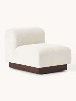 Outlet Módulo central sofá de borreguillo bouclé Natalie Sofás