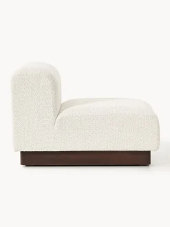 Outlet Módulo central sofá de borreguillo bouclé Natalie Sofás