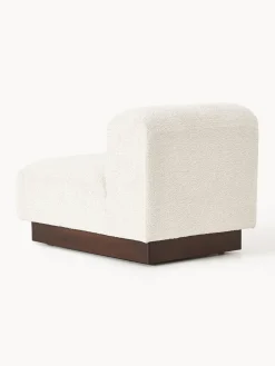 Outlet Módulo central sofá de borreguillo bouclé Natalie Sofás