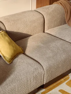 Best Módulo central sofá de borreguillo bouclé Natalie Sofás