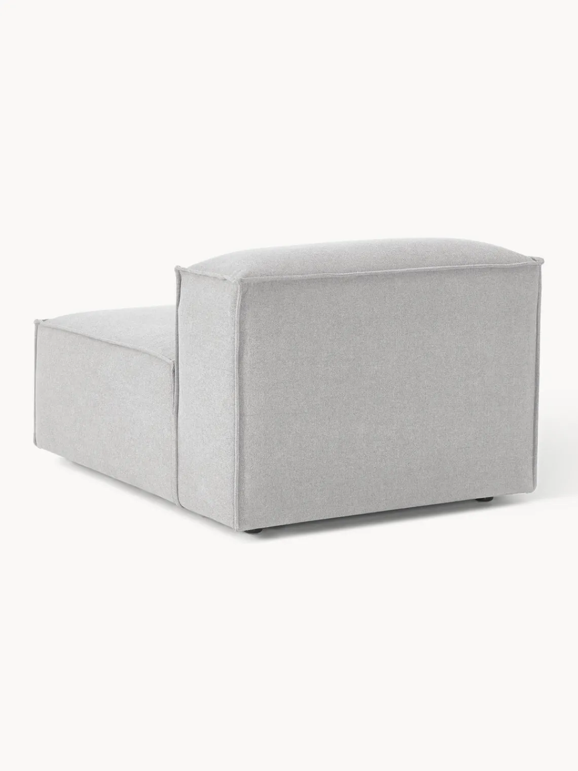 Sofás>Westwing Collection Módulo central sofá Lennon Tejido gris