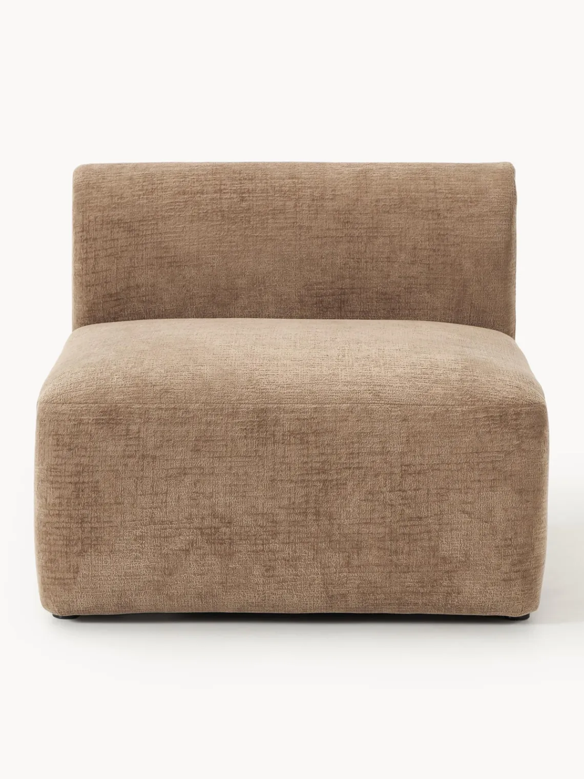 Sofás>Westwing Collection Módulo central Sofia Terciopelo marrón