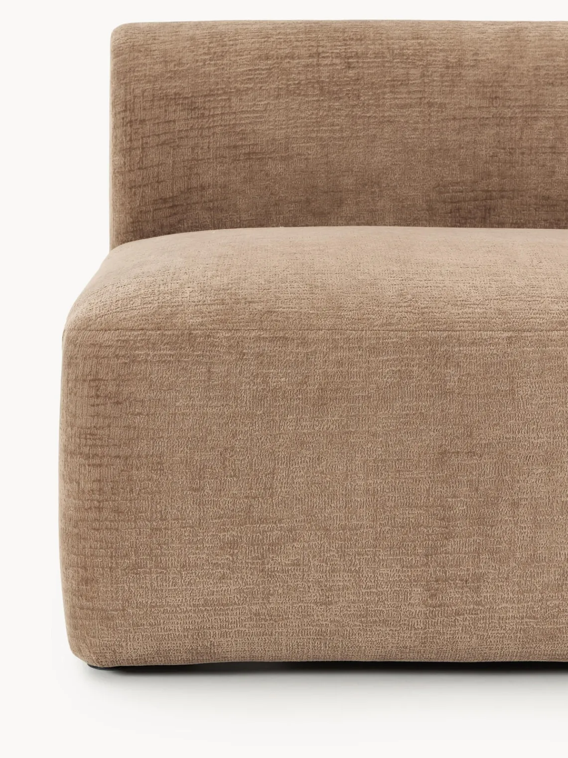 Sofás>Westwing Collection Módulo central Sofia Terciopelo marrón