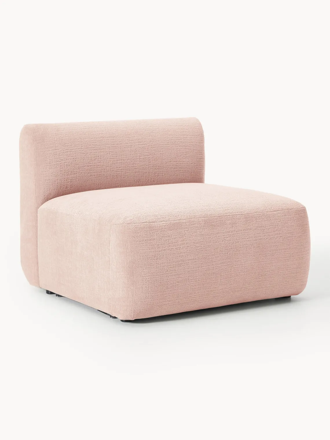 Sofás>Westwing Collection Módulo central Sofia Terciopelo melocotón