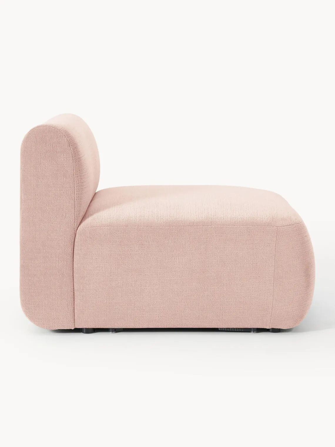 Sofás>Westwing Collection Módulo central Sofia Terciopelo melocotón