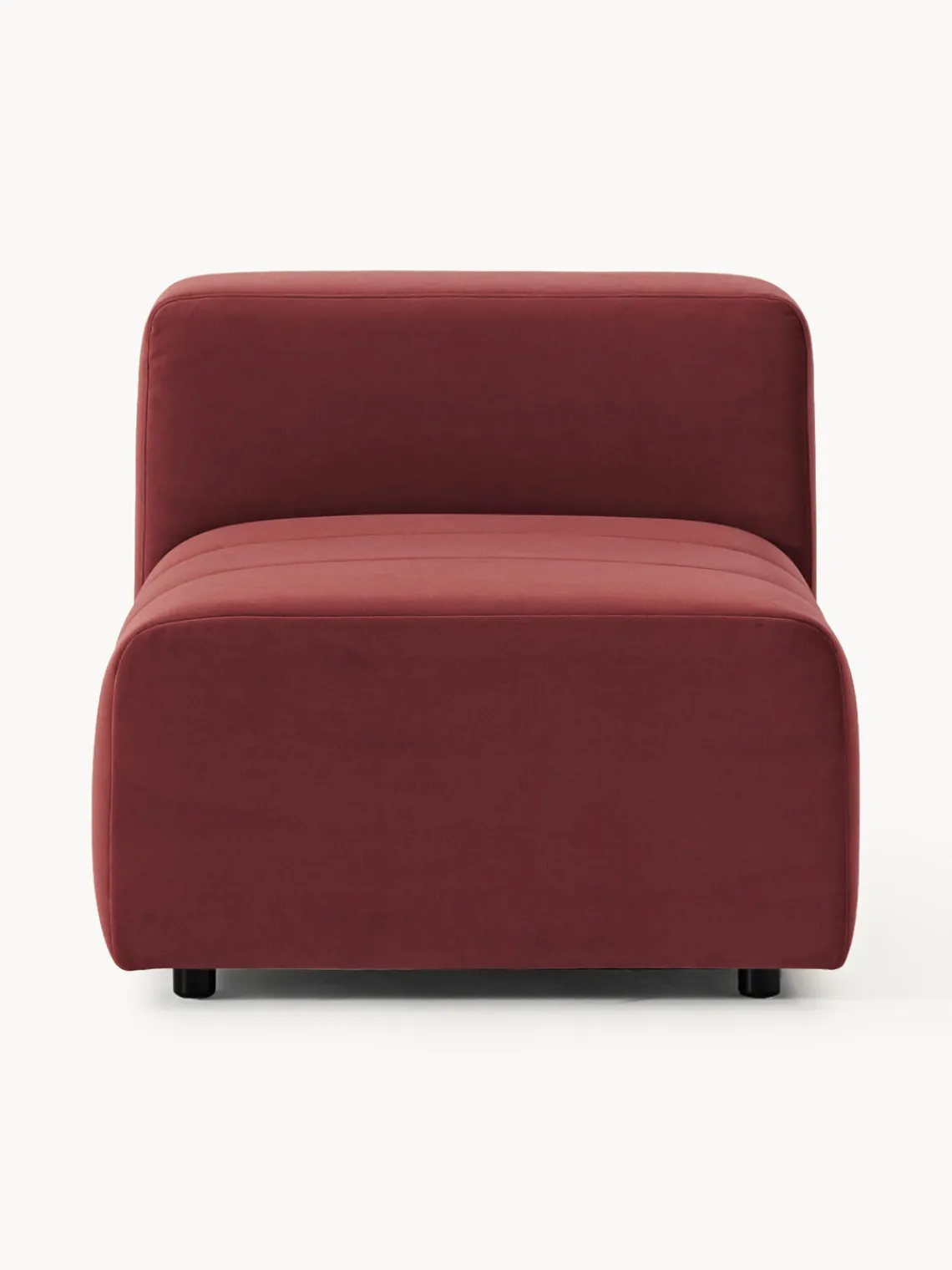 Módulo de centro de terciopelo Lena Sofás