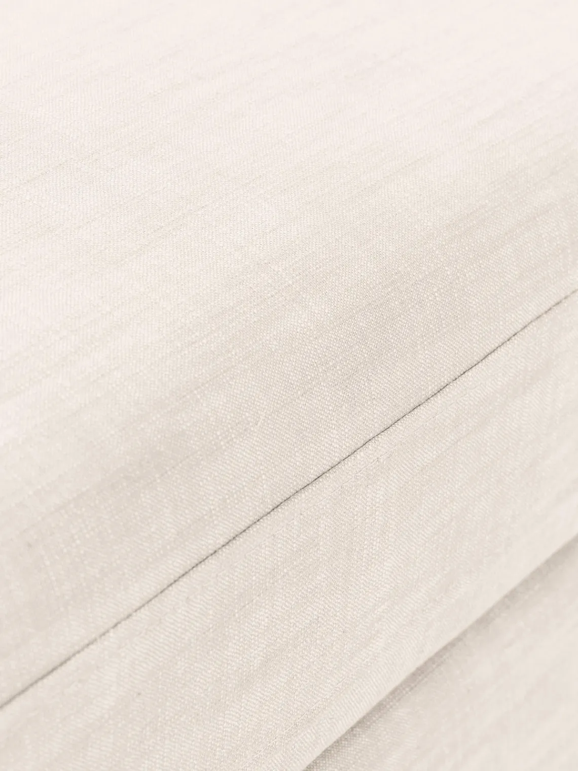 Sofás>Westwing Collection Módulo de esquina con tapizado desenfundable Russell Tejido beige claro jaspeado