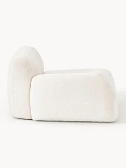 Clearance Módulo de esquina de borreguillo bouclé Wolke Sofás