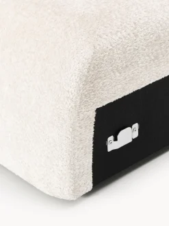 Clearance Módulo de esquina de borreguillo bouclé Wolke Sofás