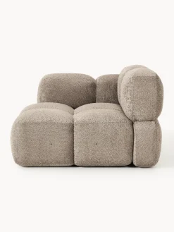 Sale Módulo de esquina de borreguillo bouclé Tayla Sofás