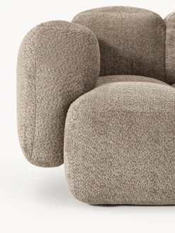 Sale Módulo de esquina de borreguillo bouclé Tayla Sofás