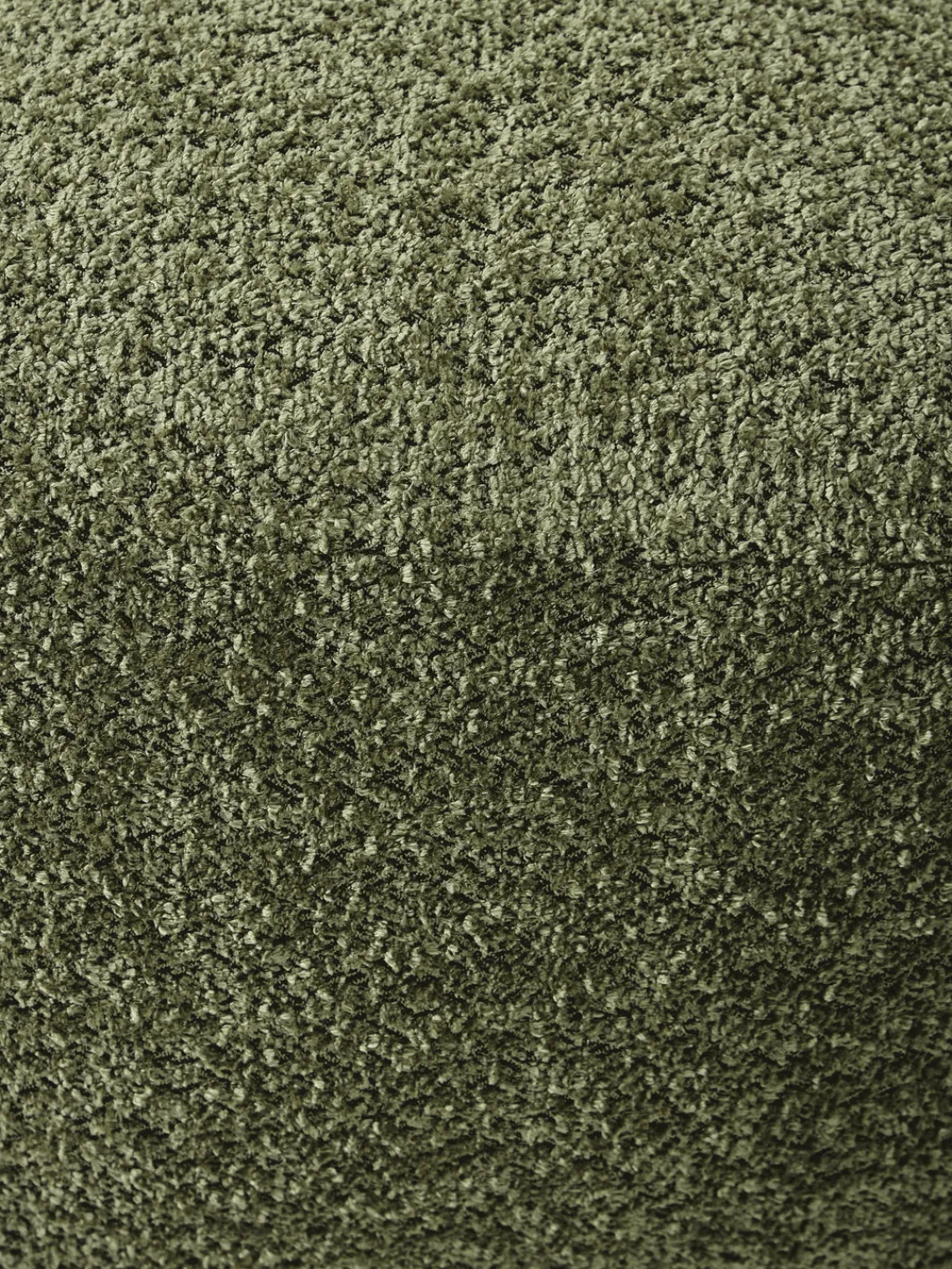 Sofás>Westwing Collection Módulo de esquina de borreguillo bouclé Tayla Borreguillo bouclé verde oscuro