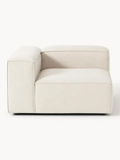 Sofás>Westwing Collection Módulo de esquina de mezcla de lino Lennon Mezcla de lino beige