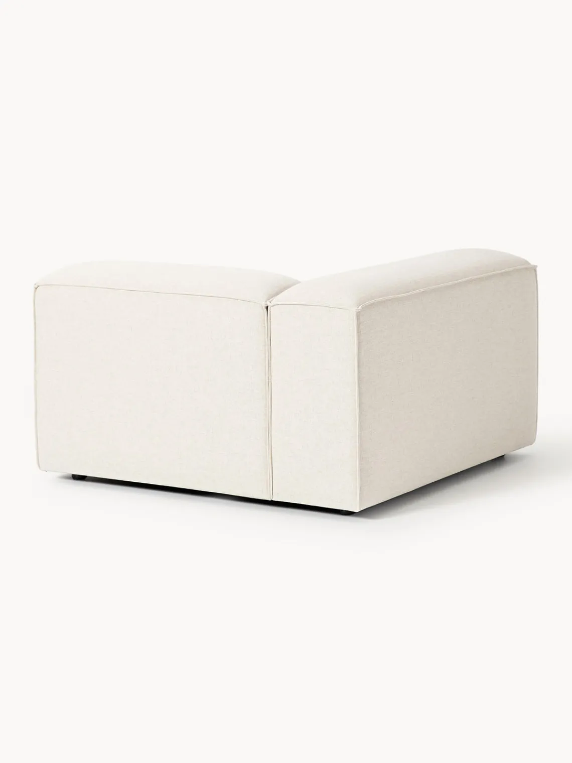 Sofás>Westwing Collection Módulo de esquina de mezcla de lino Lennon Mezcla de lino beige