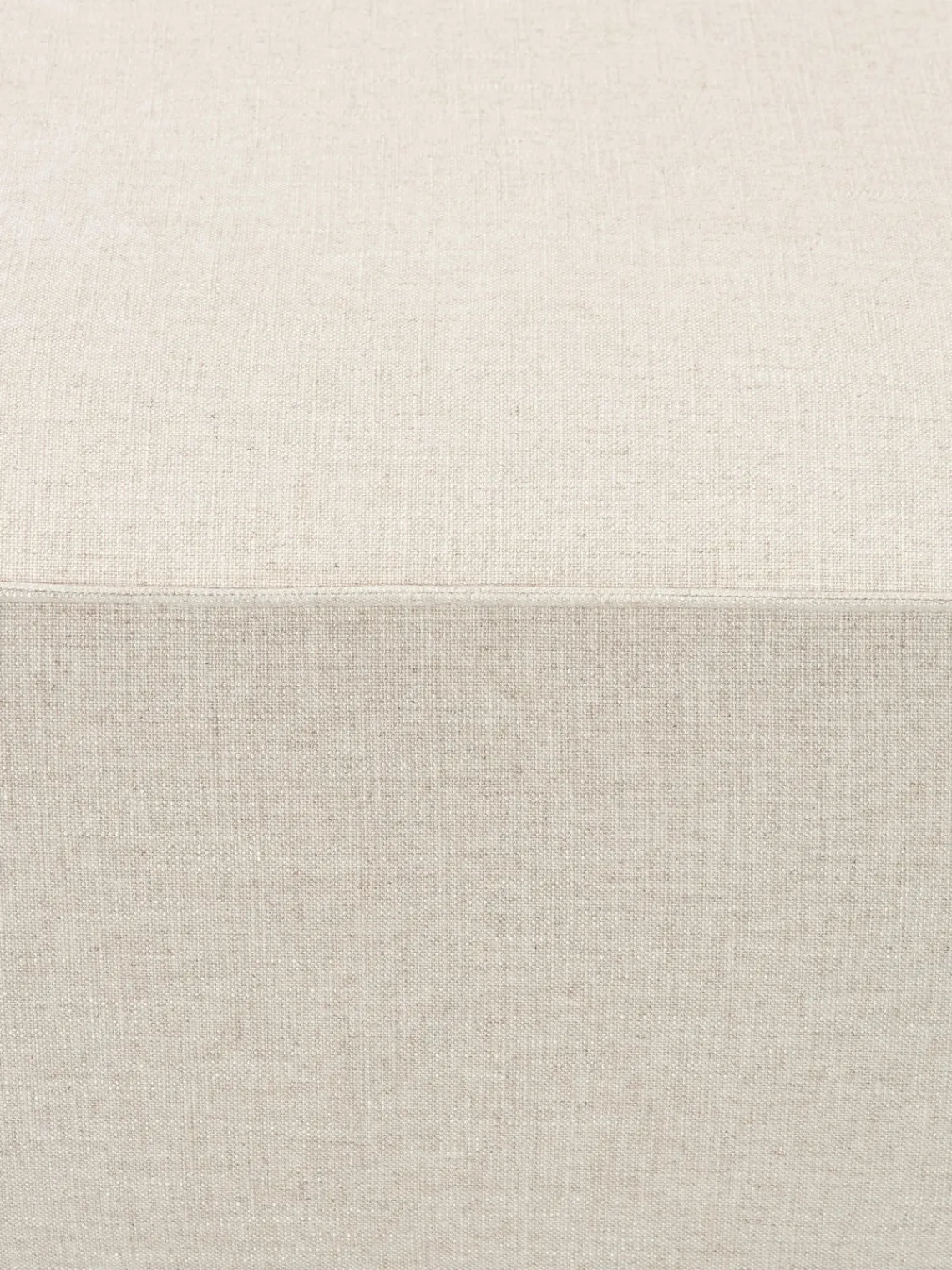 Sofás>Westwing Collection Módulo de esquina de mezcla de lino Lennon Mezcla de lino beige