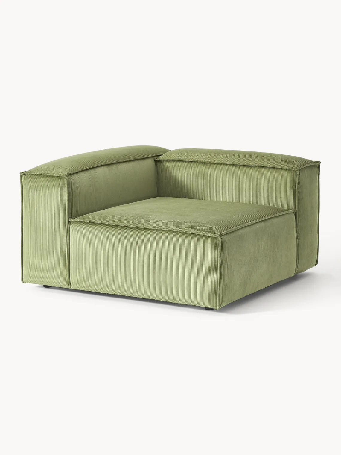 Online Módulo de esquina de pana sofá Lennon Sofás