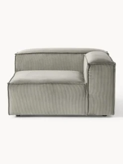 Clearance Módulo de esquina de pana sofá Lennon Sofás