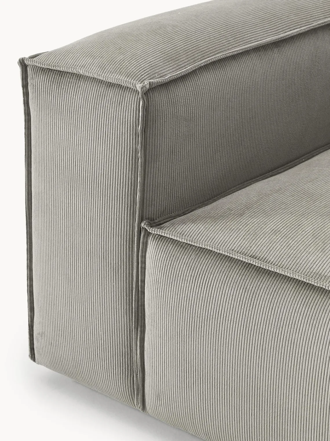 Clearance Módulo de esquina de pana sofá Lennon Sofás