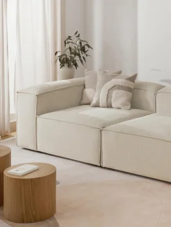 Outlet Módulo de esquina de pana sofá Lennon Sofás